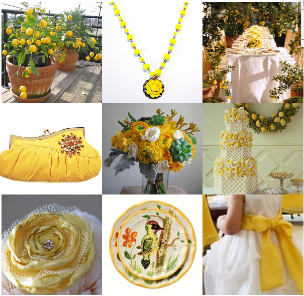 yellow wedding