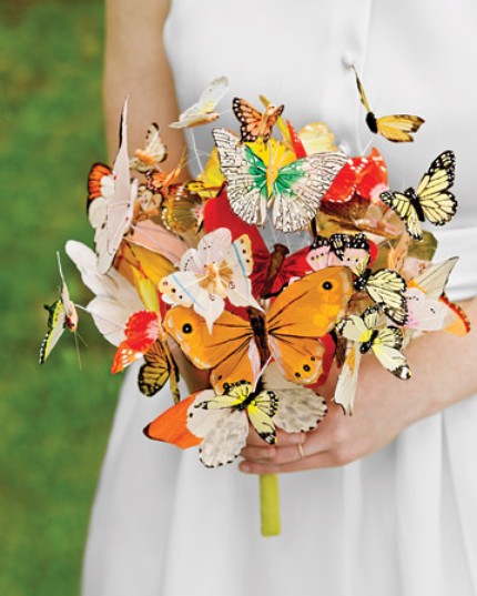 paper flowers wedding. these paper flowers from