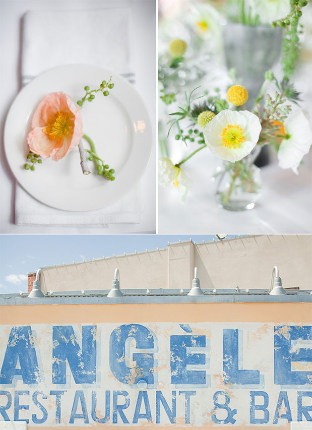 angele restaurant and bar napa poppies viola floral design