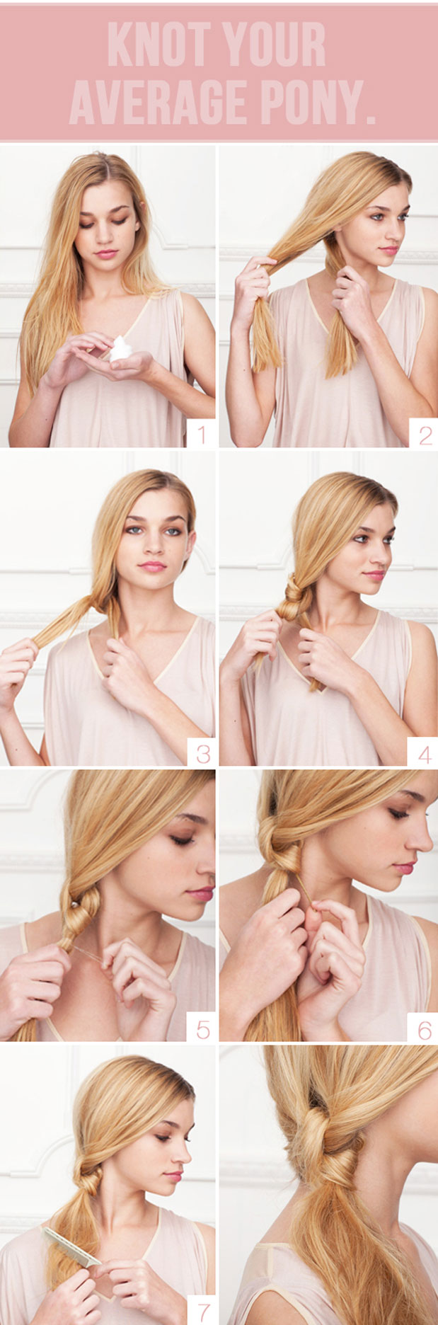 Easy Hairstyles Step by Step