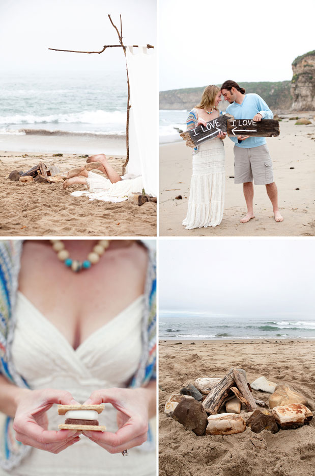 Wedding Blog Beach Camping The most romantic date youll ever take