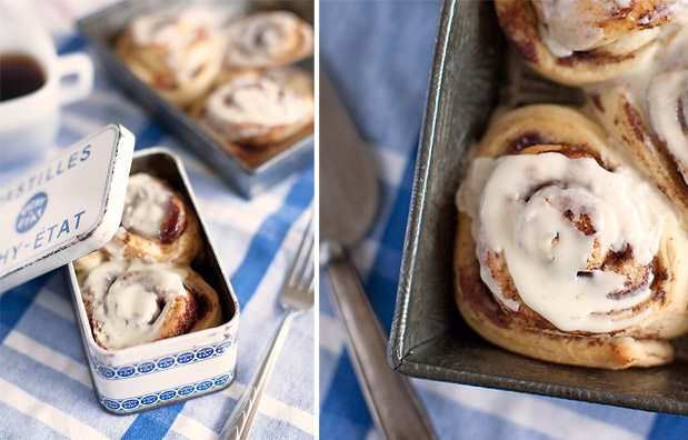 cinnamon rolls vintage french tin wedding favor ideas