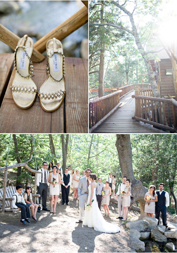 twin peaks rustic wedding