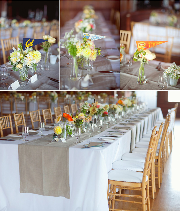 family style table wedding