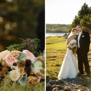 A Rustic Maine Wedding and Lessons in Autumn