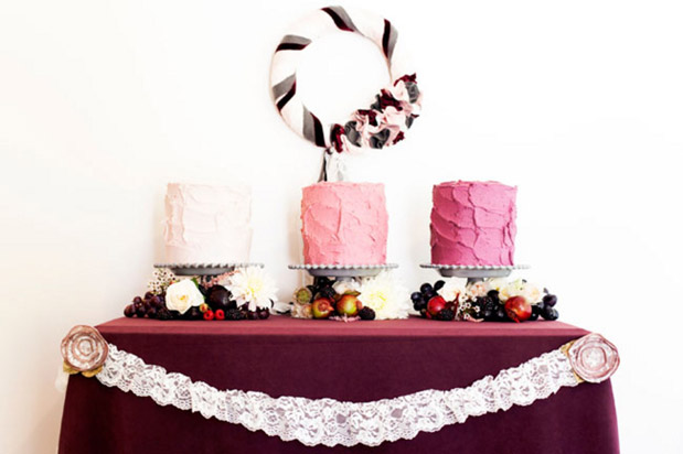 ombre cake