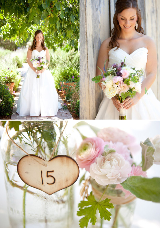 The details are simple sweet and perfectly charming Wedding