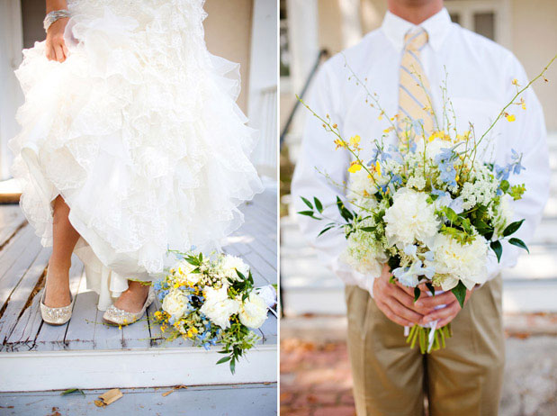 Next up is this feminine southern style Virginia wedding with a playful mix 