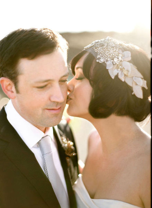 As far as romantic beach weddings go it does not get more sweet than this