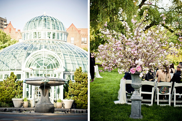 Botanical Gardens Wedding Welcomes Spring