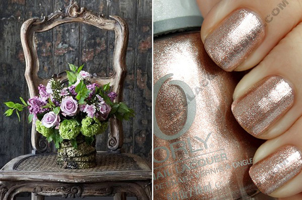 Wedding Blog Perfect Pairs: Polish and Bouquets
