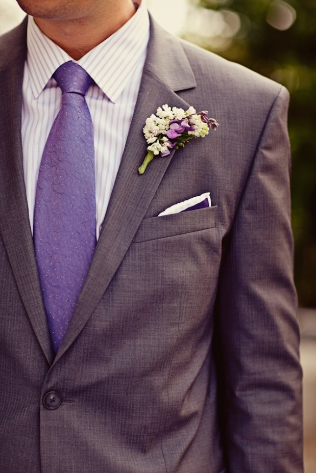 purple groom