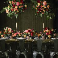 Deep and moody Floral Inspiration Shoot