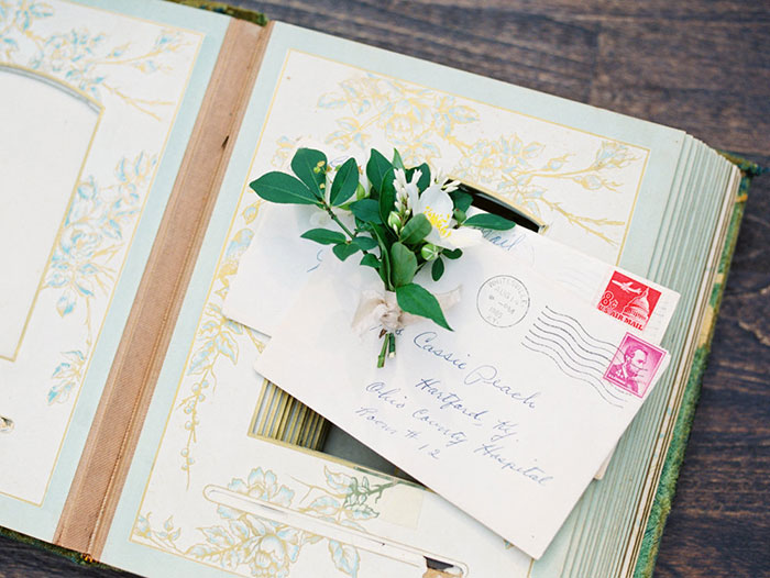 Vintage Love Letters Inspiration Shoot Best Wedding Blog