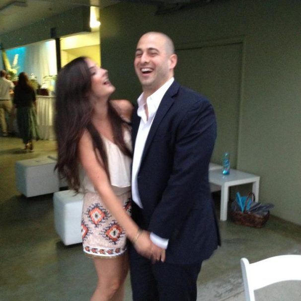 Lindsey Wilkins and Andrew Guendjoian Proposal Photo