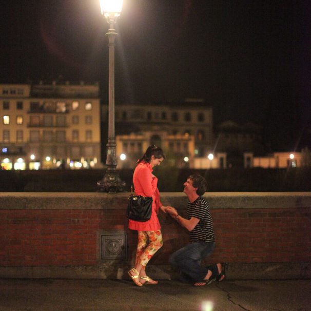 Bree + Tommy Proposal Photo