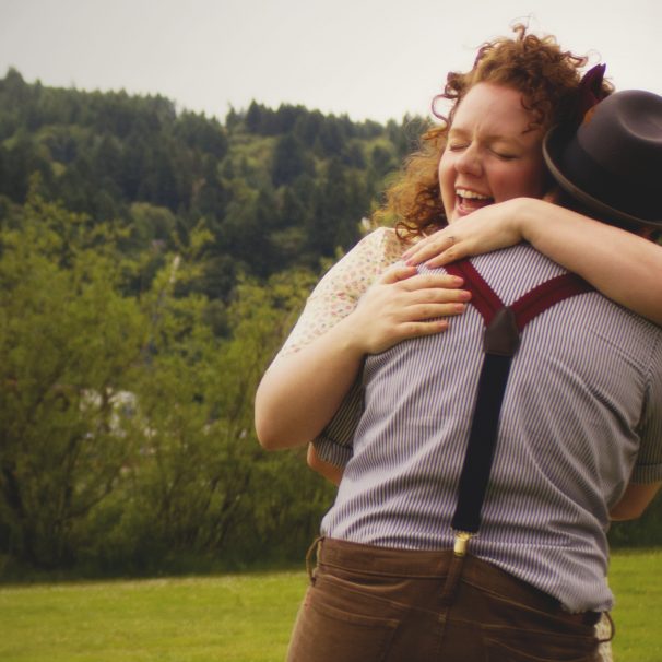 Jennelle and Joni Proposal Photo