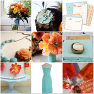 I’m in love: Aqua and Poppies