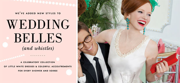 Wedding Belles (and Whistles) From Kate Spade