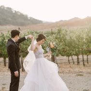 Julie and Chris’ wedding at Clos LaChance Winery