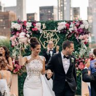 Jacqueline and Michael’s Tribeca Rooftop wedding